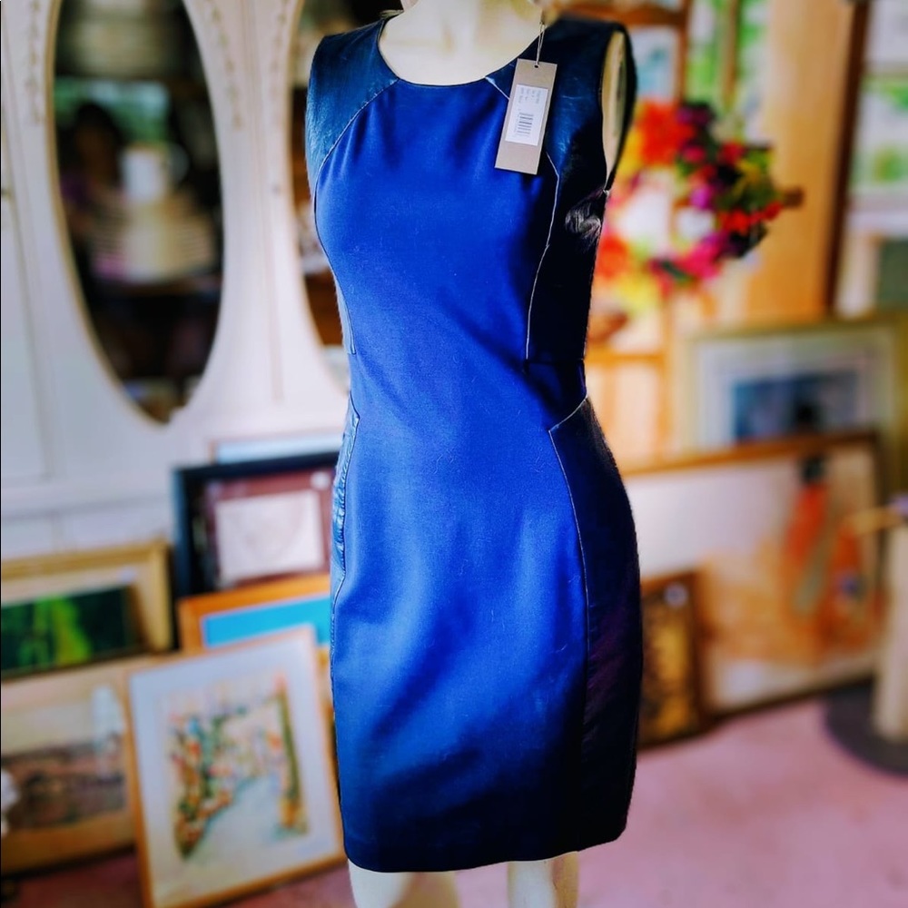 Navy Dress from Halston Heritage